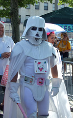 Hello Kitty Vader at the Coney Island Mermaid Parade, June 2010