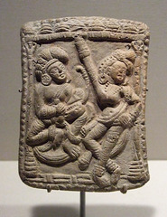 Plaque with a Dancer and a Vina Player in the Metropolitan Museum of Art, January 2009