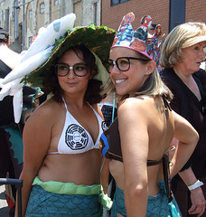 Nerd Mermaids at the Coney Island Mermaid Parade, June 2010