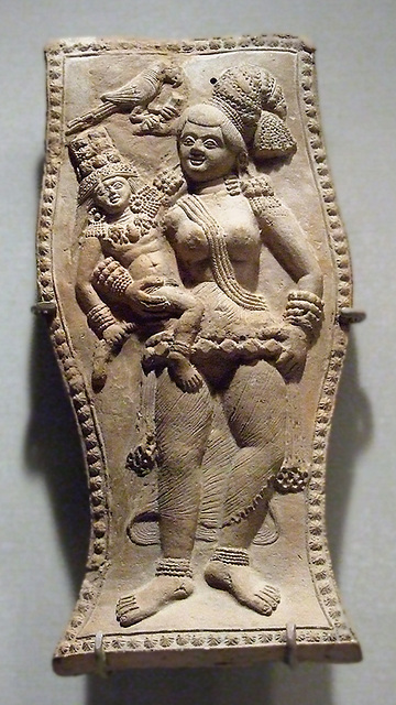 Yakshi Holding a Crowned Child with a Visiting Parrot in the Metropolitan Museum of Art, January 2009