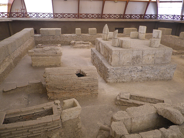 Viminacium : complexe funéraire.