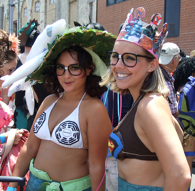 Nerd Mermaids at the Coney Island Mermaid Parade, June 2010