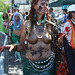 Oil Spill Mermaid at the Coney Island Mermaid Parade, June 2010