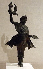 Bronze Statuette of a Lar in the Metropolitan Museum of Art, July 2007