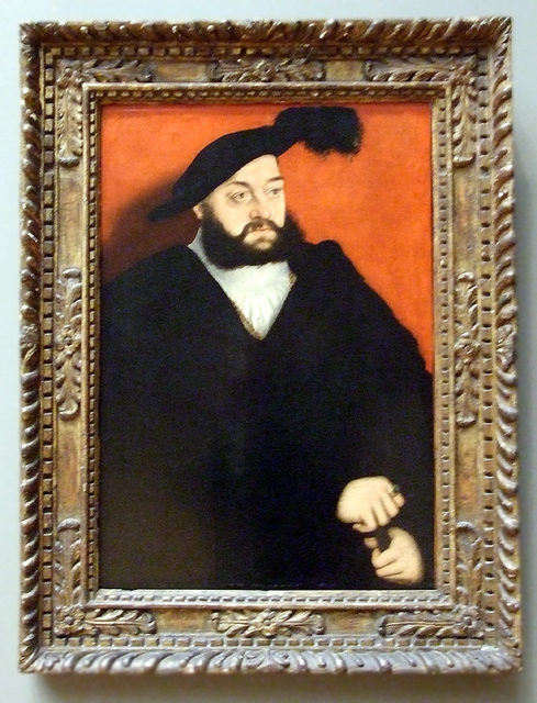 John, Duke of Saxony by Lucas Cranach in the Metropolitan Museum of Art, September 2008