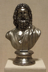 Silver Bust of Serapis in the Metropolitan Museum of Art, July 2007