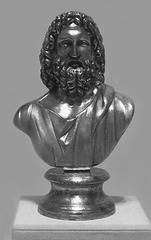 Silver Bust of Serapis in the Metropolitan Museum of Art, July 2007