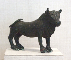 Roman Bronze Statuette of a Bull in the Metropolitan Museum of Art, September 2009