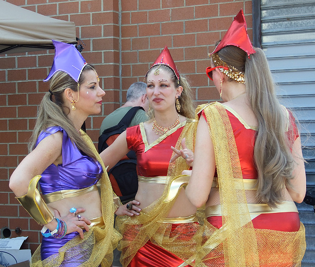 The Chumdog Millionaire Group at the Coney Island Mermaid Parade, June 2010