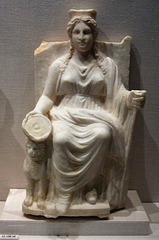 Marble Statuette of Kybele in the Metropolitan Museum of Art, February 2008