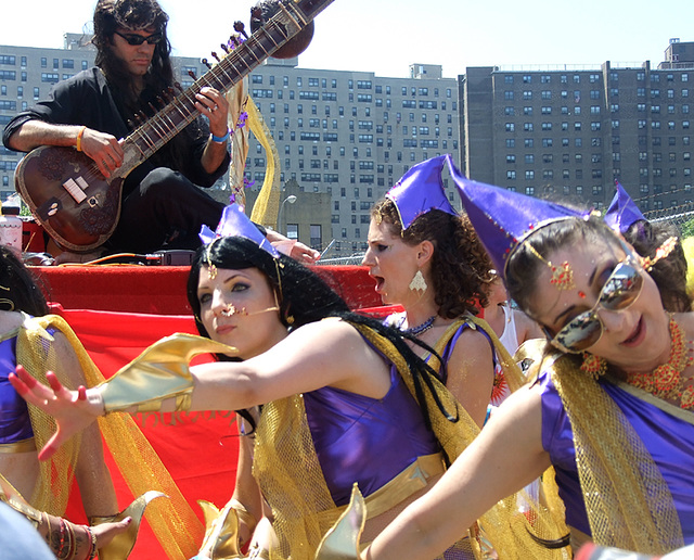 The Chumdog Millionaire Group at the Coney Island Mermaid Parade, June 2010