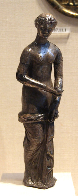 Silver Statuette of Venus in the Metropolitan Museum of Art, September 2009
