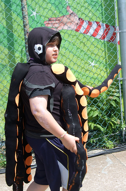 Octopus Boy at the Coney Island Mermaid Parade, June 2010