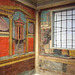 Detail of the Bedroom from the Roman Villa of Villa of P. Fannius Synistor at Boscoreale in the Metropolitan Museum of Art, Sept. 2007