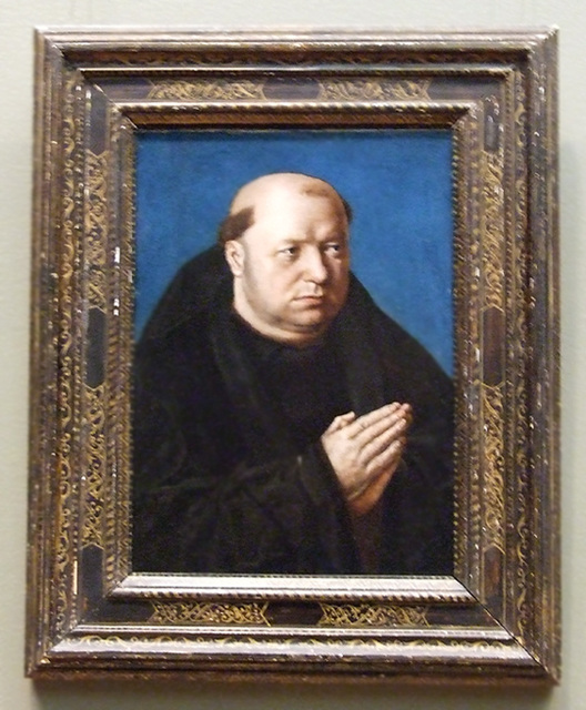 Portrait of a Monk in Prayer by a French Painter in the Metropolitan Museum of Art, August 2010