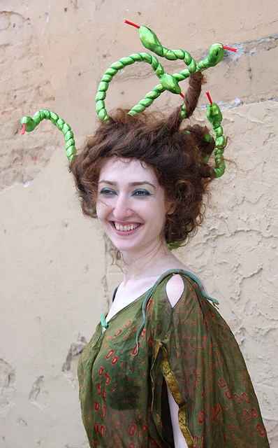 Medusa at the Coney Island Mermaid Parade, June 2010