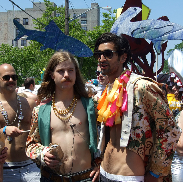 The Beatles at the Coney Island Mermaid Parade, June 2010