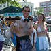 Waiter and Waitress at the Coney Island Mermaid Parade, June 2010