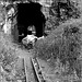 Rock hewn tunnel at Barry Island