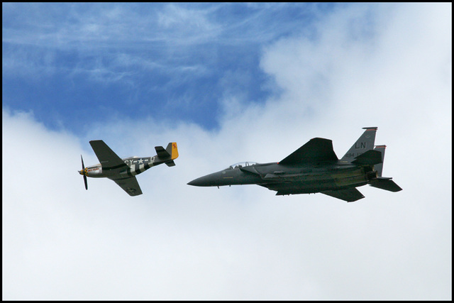 Mustang & F15