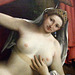Detail of Venus and Cupid by Lorenzo Lotto in the Metropolitan Museum of Art, Sept. 2007