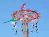 Detail of the Parachute Jump, Boardwalk, and Astroland Float at the Coney Island Mermaid Parade, June 2010