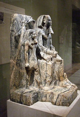 King Sahure and a Nome God in the Metropolitan Museum of Art, September 2008