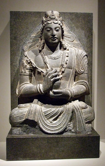 Seated Bodhisattva Maitreya in the Metropolitan Museum of Art, August 2007