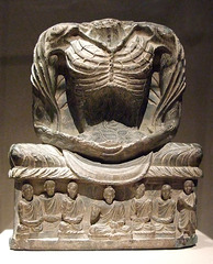 Fasting Buddha Shakyamuni in the Metropolitan Museum of Art, January 2009