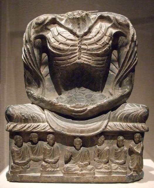 Fasting Buddha in the Metropolitan Museum of Art, September 2010