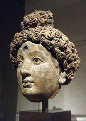 Head of a Bodhisattva in the Metropolitan Museum of Art, January 2009