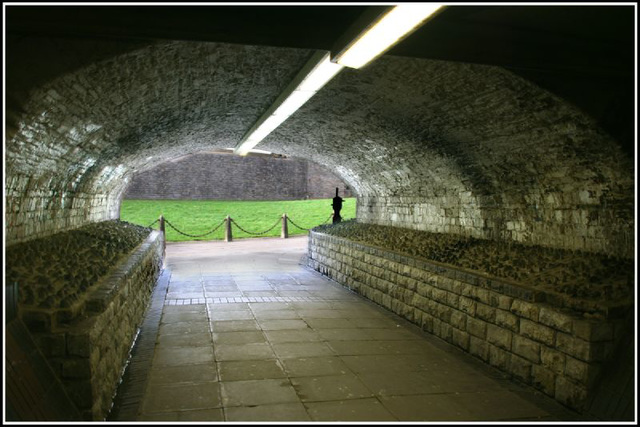 beneath the road