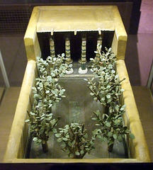 Egyptian Tomb Model of a Garden in the Metropolitan Museum of Art, December 2007