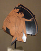 Fragment of a Kylix Attributed to the Kiss Painter in the Metropolitan Museum of Art, February 2008
