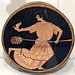 Kylix Fragment with a Maenad and a Dove in the Metropolitan Museum of Art, May 2009