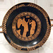 Terracotta Kylix Attributed to an Artist near the Splanchnopt Painter in the Metropolitan Museum of Art, February 2008