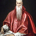 Saint Jerome as Cardinal by El Greco in the Metropolitan Museum of Art, January 2008