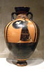 Panathenaic Amphora Attributed to the Kleophrades Painter in the Metropolitan Museum of Art, February 2008