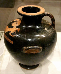 Terracotta Hydria with Achilles & Penthesilea by the Berlin Painter in the Metropolitan Museum of Art, December 2007