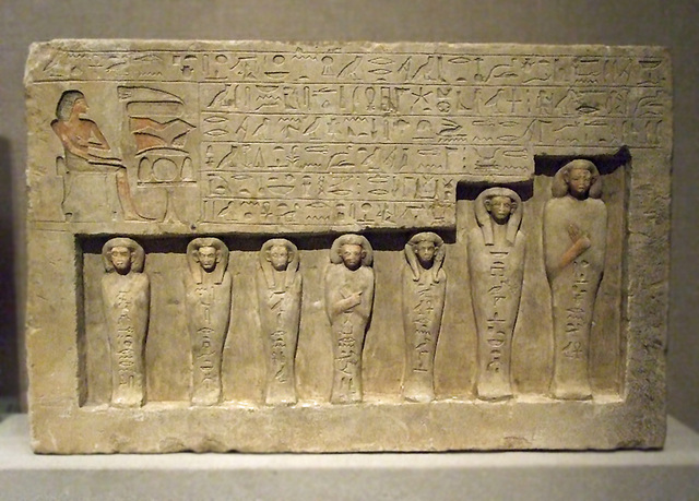 Carved Slab from a Funerary Chapel in the Metropolitan Museum of Art, November 2010