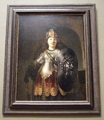 Bellona by Rembrandt in the Metropolitan Museum of Art, December 2010