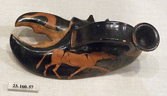 Terracotta Vase in the Form of Lobster Claw in the Metropolitan Museum of Art, February 2008