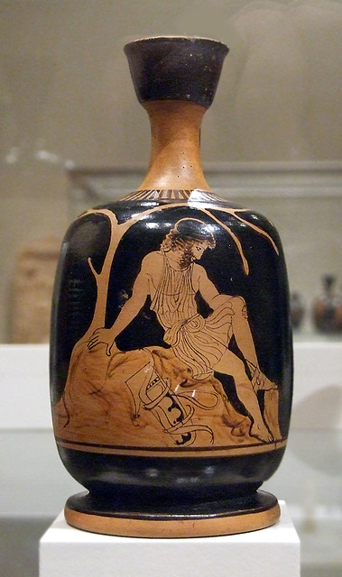 Lekythos with Philoktetes in the Metropolitan Museum of Art, August 2008