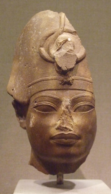 Amenhotep III in the Blue Crown in the Metropolitan Museum of Art, November 2010