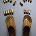 Gold Sandals and Finger & Toe Covers from the Tomb of Three Minor Wives of Thutmose III in the Metropolitan Museum of Art, December 2007