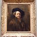 Self-Portrait by Rembrandt in the Metropolitan Museum of Art, December 2010