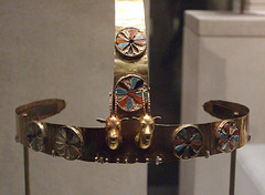 Egyptian Diadem or Crown in the Metropolitan Museum of Art, December 2007