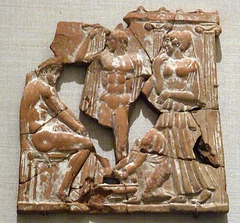 Terracotta Plaque with a Scene from the Odyssey in the Metropolitan Museum of Art, December 2007