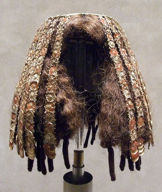 Egyptian Wig Cover in the Metropolitan Museum of Art, December 2007