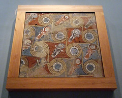 Bucrania Ceiling Painting in the Metropolitan Museum of Art, December 2007